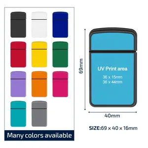 Rookwinkel Winddicht Uw Persoonlijke Label Gasaansteker Zonder Aansteker Voor Sigaret