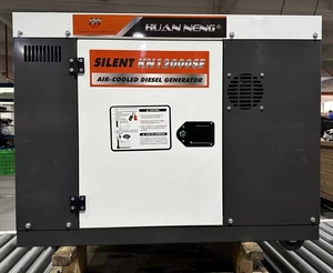 10kvaサイレントディーゼル発電機110V/220V単相/二重電圧防音12kw静かなディーゼル発電機産業用 - Product Image 2