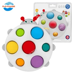 DADI OEM/ODM Estourar Silicone Sensorial Touch Ball Board Brinquedos Crianças Press It Game Fidget Brinquedos Pinch Sensorial