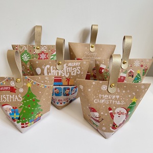 礼品盒包装圣诞巧克力盒创意印花圣诞糖果包装盒饼干圣诞装饰 - Product Image 2