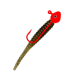 10 pièces/sac 0,3g 35mm Leurre souple micro-ver pour la pêche, appât artificiel ver <span class=keywords><strong>de</strong></span> <span class=keywords><strong>terre</strong></span> pour achigan et carpe - Product Image 3