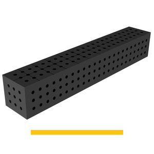 Bloc de connexion 1200x200x200mm SteelPlus GPPH, épaisseur 12mm, trous 16mm, grille 50x50mm - Product Image 1