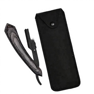 Rasoir de Barbier Professionnel à Lame Droite avec Manche en Bois, Pliable, pour Épilation Corporelle – Vente en Gros - Product Image 3