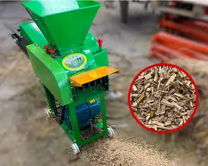 WEIYAN High Quality Home Use Wet And Dry Chaff cutter silage chopper hay stalks vegetables chaff cutter with crusher