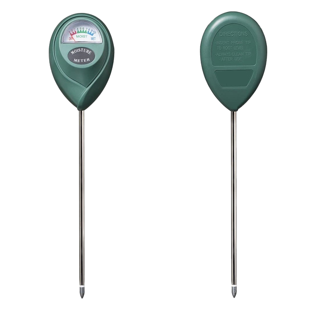 Soil Moisture Meter Deep Probe Sensor Hygrometer for Indoor Outdoor Gardening Plants Lawn Care Prevent Overwatering