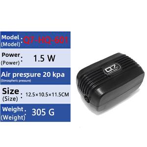 Pompe à eau submersible pour aquarium, alimentation en oxygène à long terme, réglage électronique, lumière LED, grand volume, élevage de poissons - Product Image 5