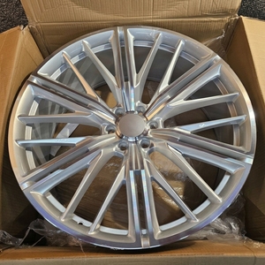 Jantes forgées triple chrome multi-rayons de 20-22 pouces, performance optimisée, pour Camaro ZL1 RS SS <span class=keywords><strong>Corvette</strong></span> C7/C6, CTS-V, ATS-V - Product Image 4