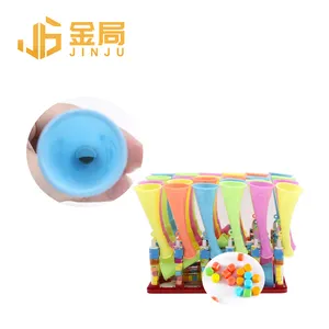 Phổ Biến Nhựa Sừng Kẹo Đồ Chơi Megaphones Cổ Vũ Sừng Trẻ Em Mới Trumpet Kẹo Và Đồ Chơi