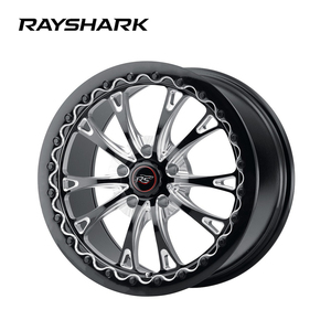 Jantes RS Custom Beadlock Drag 5x115 5x114.3 5x120 Forgées 17 pouces pour Mustang GT Charger Hellcat Chevrolet Camaro - Product Image 1