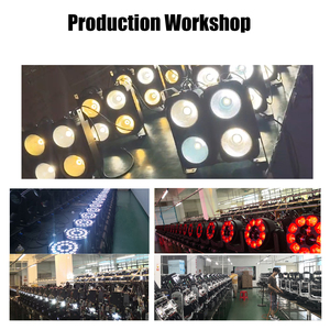 Lampu Panggung 4 Mata 4x100W COB LED Audience <span class=keywords><strong>Blinder</strong></span> Spotlight Putih Hangat Putih Dingin DMX512 Strobe DJ Disko Klub Bar Pernikahan Konser - Product Image 6