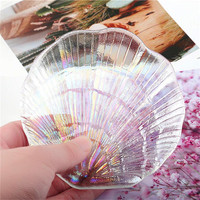 Plateau d'exposition en cristal, sirène pour Nail Art, pièces, faux ongles, coque, vitrine, plaque d'exposition, accessoires Photo 3D, bijoux, outil à faire soi-même