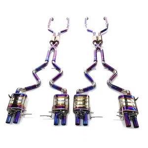 Sistema de Escape Catback Valvetronic de Alto Rendimiento con Acabado de Espejo de Titanio VSS de 1.5 mm de Espesor para <span class=keywords><strong>BMW</strong></span> E63 M6 <span class=keywords><strong>E60</strong></span> <span class=keywords><strong>M5</strong></span> <span class=keywords><strong>V10</strong></span> - Product Image 5