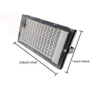 Nhẹ Lũ Lụt Ánh Sáng 20W 50W 395nm UV Ánh Sáng Màu Đen LED Huỳnh Quang Phát Hiện Ánh Sáng Sân Khấu UV Shadowless Keo Chữa Đèn - Product Image 2