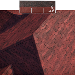 Panneaux de <span class=keywords><strong>toiture</strong></span> composites les plus vendus, bardeaux d'asphalte décoratifs monocouche ignifuges - Product Image 3