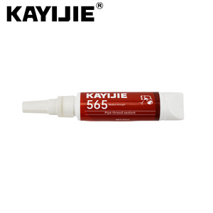 KAYIJIE 565 Sellador de Roscas Anaeróbico Antirrobo y Antidesprendimiento, Adhesivo para Tuberías y Roscas Metálicas - Product Image 1