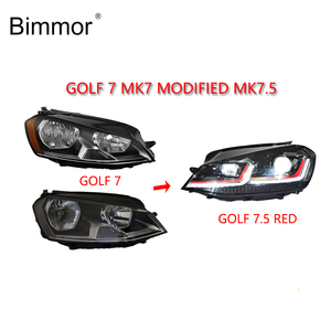 Bimmor-faros halógenos modificados para volkswagen, VW, <span class=keywords><strong>golf</strong></span> 7, mejorados al <span class=keywords><strong>Golf</strong></span> 7,5, mk7.5, tuneado personalizado, led - Product Image 2