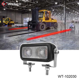 Đèn cảnh báo vùng nguy hiểm bằng đèn LED 30W cho xe nâng, tia sáng đỏ/xanh, đèn làm việc an toàn cho xe nâng trong kho - Product Image 2
