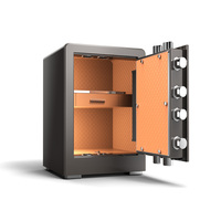 Caja Fuerte Biométrica Inteligente Chen Guang con Cerradura Digital Electrónica y Llave, Caja Fuerte de Seguridad de Grado Comercial para Joyas y Objetos de Valor