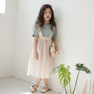 Nuevos Vestidos Modernos de Verano al por Mayor para Quinceañeras, Estilo Safari Occidental y Coreano, para Niñas Pequeñas, de Tienda Online al por Mayor - Product Image 1