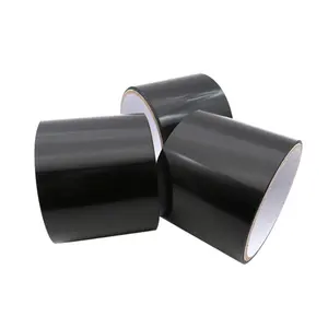 PVC-Rohr korrosionsschutzfolie selbstklebendes schwarzes 48 mm * 1,5 m wasserdichtes Band zur Reparatur