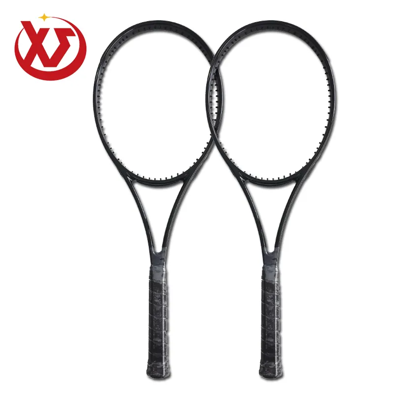 Raquete de tênis personalizada em fibra de carbono, raquete profissional squash