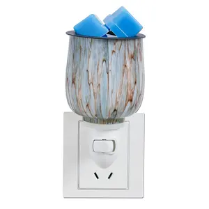 Grosir Lilin Keramik Pembakar Penghangat Dekorasi Listrik Led Aromaterapi Plug In Wax Mencair Penghangat untuk Lilin Beraroma