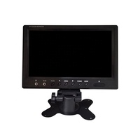 Système de caméra de recul avec écran LCD Firecore HX-07, télécommande, écran partagé, rétroviseur, avec moniteur 7 pouces pour bus