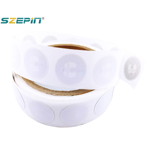 Logo In Ấn Không Thấm Nước Đồng Xu Nhỏ <span class=keywords><strong>Epoxy</strong></span> <span class=keywords><strong>RFID</strong></span> Tag <span class=keywords><strong>Keyfob</strong></span> 125Khz Nhãn CuộN NFC Stickers Tag - Product Image 4