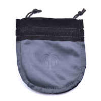 Bolsas de joyería de terciopelo suave con logotipo impreso personalizado de fondo redondo semicircular de 7x9cm para pendientes de anillo Uso de paquete pequeño