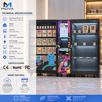 Distributeur automatique de boîtes mystères Mova Smart Blind Box avec écran tactile de 21,5 pouces pour centre commercial, prix de gros