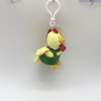 Fabricant de jouets en peluche personnalisés : Adorables poussins jaunes en peluche, porte-clés, jouets en peluche doux, animaux en peluche pour cadeaux d'enfants, pendentifs de sac