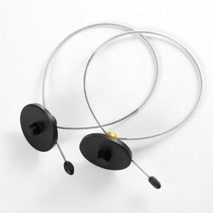 Étiquettes antivol pour boîtes de lait avec fil d'acier de 51 cm pour la prévention des pertes en magasin, étiquette de sécurité RF 8,2 MHz pour les commerces de détail - Product Image 2