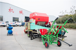 Machine d'emballage de <span class=keywords><strong>film</strong></span> pour balles rondes de maïs ensilage / Machine d'emballage combinée pour balles de maïs ensilage et de foin ensilage - Prix - Product Image 4