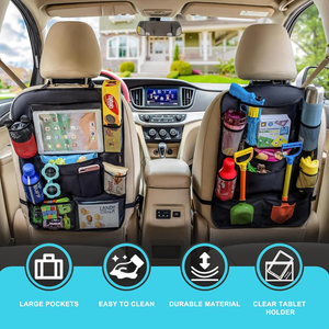 RAPO Organizzatori Multifunzionali di Alta Qualità per Sedile Posteriore Auto con Schermo Touch per <span class=keywords><strong>Tablet</strong></span>, Produzione OEM - Product Image 4