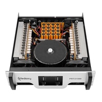Amplificateur Audio 2 canaux 1500Watts Classe H 3U 2250Watts 3750Watts 8Ohm Tube Subwoofer Amplificateur 5000 Watts