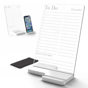 Acrylic Board Daily Planner for Desk Checklist To Do List Acrylic Board