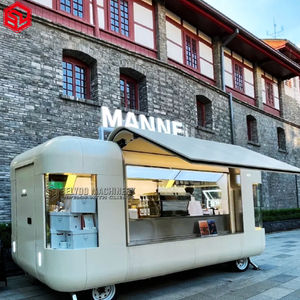 Belyoo Poste de travail à café de qualité supérieure avec broyeur intégré et mousseur à lait pour remorque de crème glacée - Product Image 2