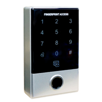Prix bon marché empreinte digitale autonome et Rfid porte de sécurité contrôle d'accès clavier lecteur de carte contrôleur d'accès