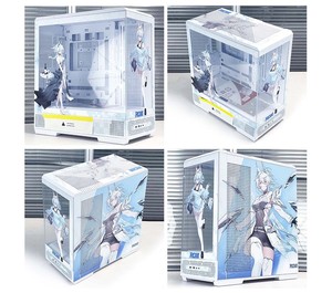 ROG Snowstorm custom Computer Cool Case & torri Fan 400 + temi per scegliere ATX scheda madre materiale in metallo Stock - Product Image 1