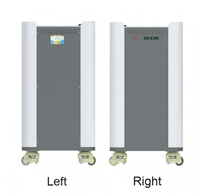 Batterie lithium LiFePO4 200Ah 30kWh, système de stockage d'énergie domestique micro-réseau tout-en-un vertical à montage au sol 51,2V