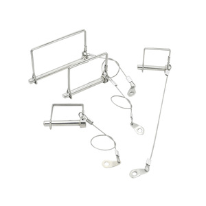 Lanyue – Pince carrée en acier inoxydable 304 avec corde anti-perte de type D pour équipement de fitness - Product Image 4