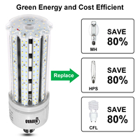 Ampoule de maïs LED 60W ETL DLC Convient aux bâtiments d'entrepôt Approuvé Blanc Étanche IP65 Led Corn Light E40