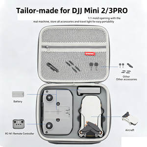 Bolsa de Almacenamiento Portátil para <span class=keywords><strong>Mini2</strong></span>/4K, Accesorio para Dron <span class=keywords><strong>Mini2</strong></span> SE, Estuche de Almacenamiento Manual - Product Image 5