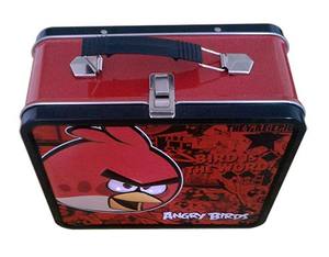 Kotak Makan Persegi Panjang dari Plat Timah Kosong dengan Cetak Kustom dan Kunci untuk Hadiah & Kerajinan - Product Image 1