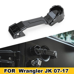 Black Exterior <b>Door</b> <b>Handle</b> For Jeep Wrangler JK 07-17 Off Road Vehicle <b>Replacement</b> Part Plastic Material - Product Image 2