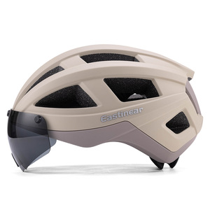Casque de vélo de route Eastinear avec visière détachable, protection de la tête pour le cyclisme, matériau PC+EPS, unisexe - Product Image 1