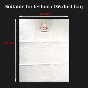 Nouveaux sacs SMS auto-nettoyants pour <span class=keywords><strong>aspirateur</strong></span> Pur Dust Extractor 496187 pour Festool CT CTL CTM 26 CT 26/5 496187 Accessoire pour <span class=keywords><strong>aspirateur</strong></span> - Product Image 4