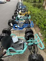 Go Kart de Gasolina de Alta Potencia de 4 Tiempos y 63cc-212cc para Adultos y Niños, Buggy Todoterreno para Carreras al Aire Libre