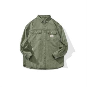 เสื้อเชิ้ตแจ็คเก็ตผู้ชายปี 2025 สไตล์เรโทร แบรนด์ทันสมัย ดีไซน์ใช้งานได้จริง ทรงหลวม ใส่สบาย สไตล์ลำลองเท่ๆ |   ปรับแต่งสีและลวดลายได้ - Product Image 1