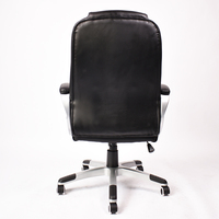 Chaise de bureau ergonomique en cuir PVC, chaise de direction à dossier haut, inclinable et réglable, mobilier de bureau pour les entreprises